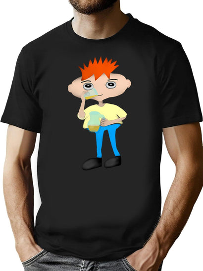Danvant- Mallokos (1) T-Shirt for Men & Women, T-Shirts Graphic Tee - Black