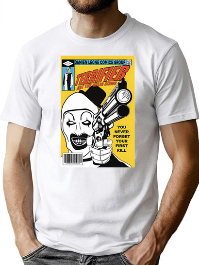 Daredevil Terrifier T-Shirt for Men & Women, T-Shirts Graphic Tee - Black