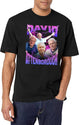 David Attenborough BBC Nature Documentary Lover Bootleg Rap Black T-Shirt - White