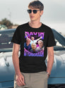 David Attenborough BBC Nature Documentary Lover Bootleg Rap Black T-Shirt - Navy