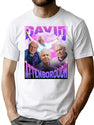 David Attenborough Bbc Nature Documentary Lover Bootleg Rap Bootleg Graphic T-Shirt - White
