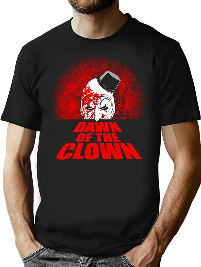 Dawn Of The Clown T-Shirt for Men & Women, T-Shirts Graphic Tee - Black