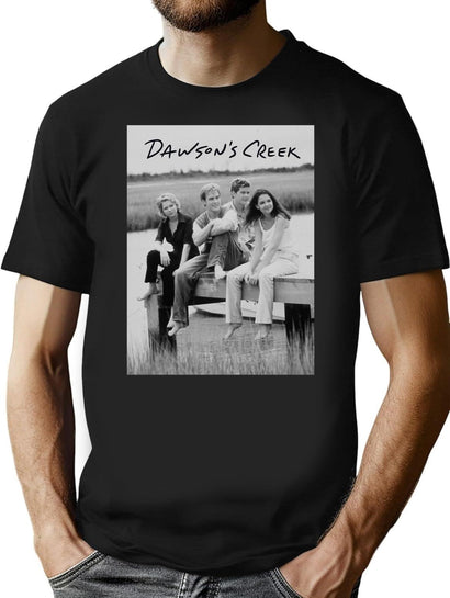 Dawsons Creek T-Shirt for Men & Women, T-Shirts Graphic Tee - Black