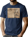 Day Of The Circus T-Shirt for Men & Women, T-Shirts Graphic Tee - Navy