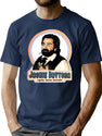 Daytona Jackie Smoking Design T-Shirt for Men & Women, T-Shirts Graphic Tee - Navy