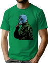 Dead Man'S Shoes Comic Style Illustration T-Shirt for Men & Women, T-Shirts Graphic Tee - Green