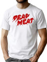 Dead Meat Youtube Logo Transparent T-Shirt for Men & Women, T-Shirts Graphic Tee - White