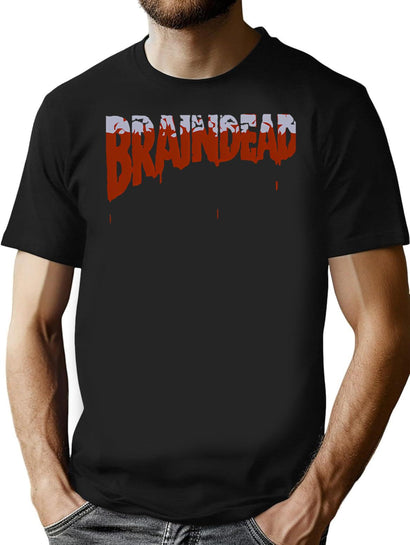 Dead Movie Alive Logo T-Shirt for Men & Women, T-Shirts Graphic Tee - Black