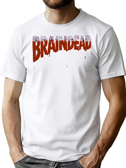 Dead Movie Alive Logo T-Shirt for Men & Women, T-Shirts Graphic Tee - Black