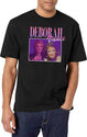 Deborah Vance Vintage 90S Black T-Shirt - White