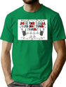Deck The Halls And Not Your Family Premium Heavyweight Cotton T-Shirt - Green