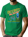 Deebo'S Bike Rentals T-Shirt for Men & Women, T-Shirts Graphic Tee - Green