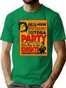 Delta House Flyer From Animal House Lts T-Shirt for Men & Women, T-Shirts Graphic Tee - Green