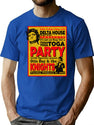 Delta House Flyer From Animal House Lts T-Shirt for Men & Women, T-Shirts Graphic Tee - Blue