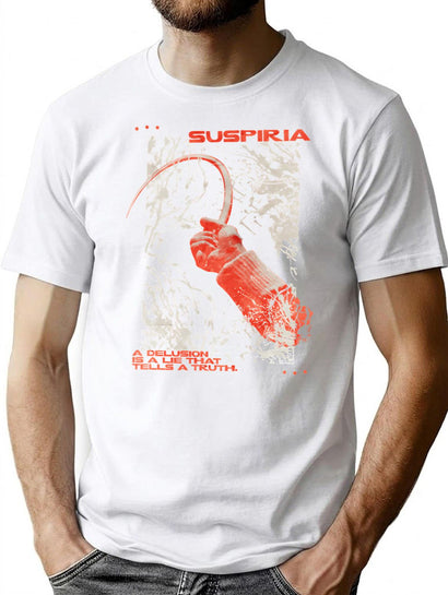 Delusional Truth - Suspiria T-Shirt for Men & Women, T-Shirts Graphic Tee - Black