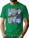 Demon Hunter Tiger Derpy The Tiger And Bird Demon Hunter Tiger Kpop Demon Hunters - Derpy Tiger T-Shirt for Men & Women, T-Shirts Graphic Tee - Green