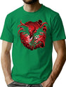 Demon T-Shirt for Men & Women, T-Shirts Graphic Tee - Green