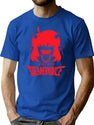 Demondice- Mori Calliope-Funny T-Shirt for Men & Women, T-Shirts Graphic Tee - Blue