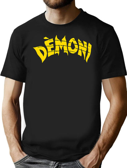 Demoni - Demons T-Shirt for Men & Women, T-Shirts Graphic Tee - Black