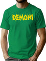 Demoni (Demons) 1985 Italian Logo T-Shirt for Men & Women, T-Shirts Graphic Tee - Green