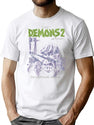 Demons-2-Dario-Argento-Italian-Horror T-Shirt for Men & Women, T-Shirts Graphic Tee - White