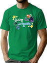 Dicing The Dungeons. Bootleg Graphic T-Shirt - Green