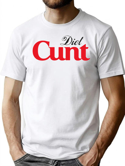 Diet Cunt Premium Heavyweight Cotton T-Shirt - Black