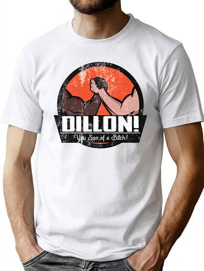 Dillon You Sob Distressed T-Shirt T-Shirt for Men & Women, T-Shirts Graphic Tee - Black