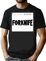 Dinner Royale (With Ms Paint Border) Bootleg Graphic T-Shirt - Black