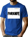 Dinner Royale (With Ms Paint Border) Bootleg Graphic T-Shirt - Blue