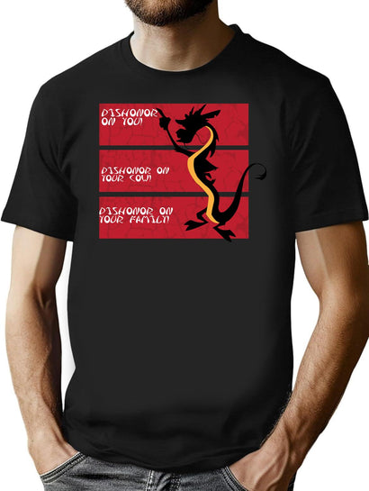 Dishonor On Your Cow Black T-Shirt - Black