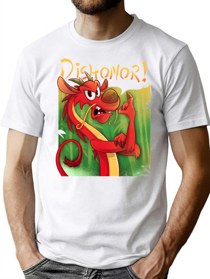 Dishonor T-Shirt for Men & Women, T-Shirts Graphic Tee - Black
