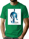 Diva Theatrical Bootleg Graphic T-Shirt - Green