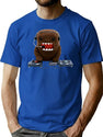 Dj Domo-Kun (1) Premium Heavyweight Cotton T-Shirt - Blue
