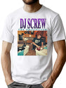 Dj Screw The Originator R.I.P. 90S Vintage Inspired Design Bootleg Graphic T-Shirt - White