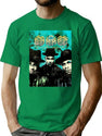 Dmc Run Vintage Bootleg Rap Urban Style Bootleg Graphic T-Shirt - Green