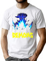 Dmons T-Shirt Essentiel T-Shirt for Men & Women, T-Shirts Graphic Tee - White