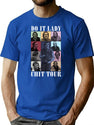 Do It Lady - Motivation Chit Tour Retro Funny Classic T-Shirt for Men & Women, T-Shirts Graphic Tee - Blue