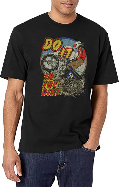 Do It in The Dirt 1976 Black T-Shirt - Black