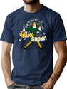 Do Not Eat The Yellow Snow Buddy The Elf T-Shirt for Men & Women, T-Shirts Graphic Tee - Navy