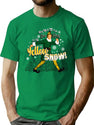 Do Not Eat The Yellow Snow Buddy The Elf T-Shirt for Men & Women, T-Shirts Graphic Tee - Green