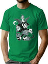 Do Walt Thou Wilt - Baphomet - Creepy Cute Occult T-Shirt for Men & Women, T-Shirts Graphic Tee - Green