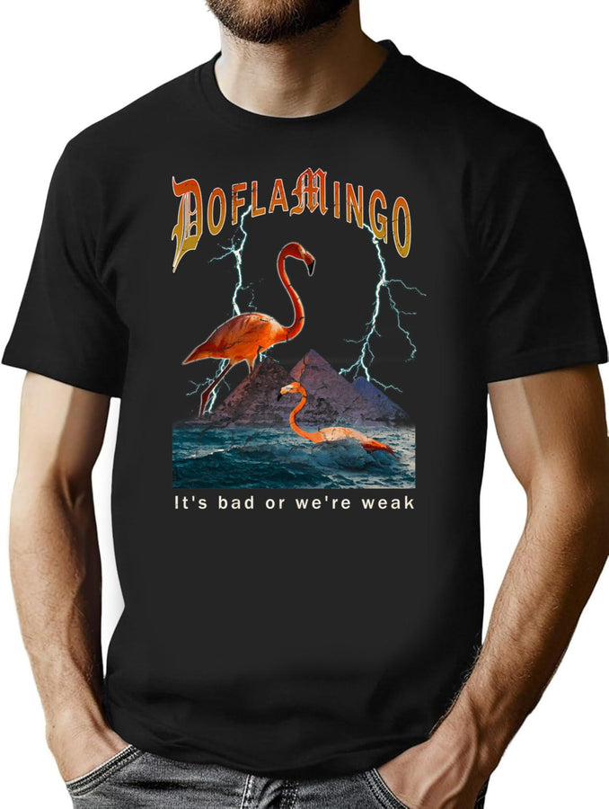 Doflamingo Bootleg Graphic T-Shirt - Black