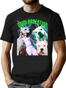 Dogo Argentino 90S Bootleg Style Bootleg Graphic T-Shirt - Black