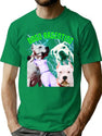 Dogo Argentino 90S Bootleg Style Bootleg Graphic T-Shirt - Green