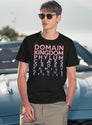 Domain Kingdom Phylum Class Family Genus Species Black T-Shirt - Navy