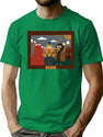 Don'T Hug Me I'M Scared Minimalist T-Shirt for Men & Women, T-Shirts Graphic Tee - Green