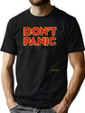 Don_T Panic Vintage Distressed T-Shirt for Men & Women, T-Shirts Graphic Tee - Green