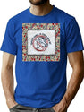 Dont Have A Cow Man Bootleg Graphic T-Shirt - Blue