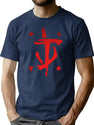 Doom The Dark Ages - Custom Logo T-Shirt for Men & Women, T-Shirts Graphic Tee - Navy